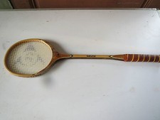 COLLECTION JOUET ANCIENNE rare Raquettes bois de badmington dunlop frech antique