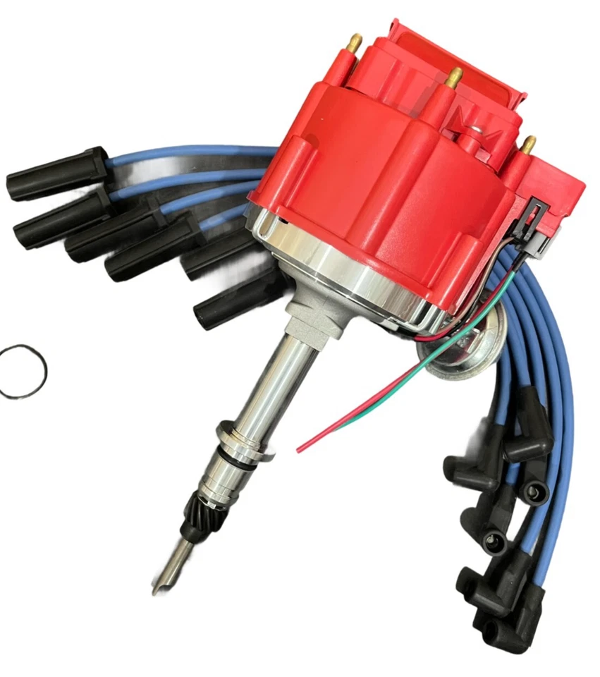 Distribuidor electrónico HEI + Juego de cables FJ40 FJ60 2F 3F 4L V6 1960-90 Foto 4 de 4