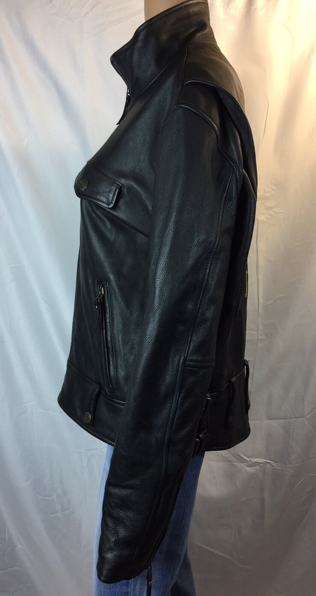 Harley Davidson Genuine Leather Motorcycle,SZ M ,Black Harley Davidson Genuine Leather Motorcycle,SZ M ,Black