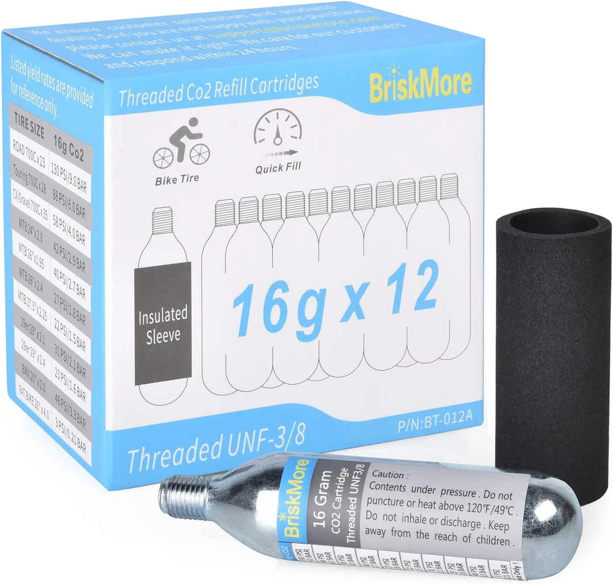 Brisk more sales co2 inflator