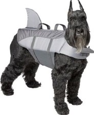 Shark Life Jacket by Frisco for DOGs New with Tags Medium Large X-Large pfd gray