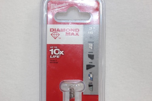 Milwaukee 3/16 in. Diamond Max Hole Saw for Tile, Stone & Glass, 49-56-0503 - Picture 4 of 9