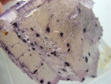 PALE SPOTTED FLUORITE WITH SPHALERITE, Elmwood Mine, Carthage, Tennessee USA