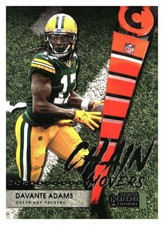 2021 Panini Contenders Football Davante Adams #CM-DAD Chain Movers