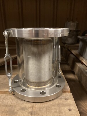 Site Strainer, sight glass strainer Aqua Innovations, 4  316ss Flanged Strainer