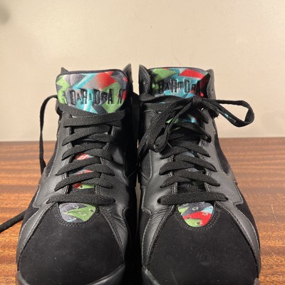 Nike Air Jordan 7 Retro 30th Barcelona Nights 2015 705350-007 Black Mens Size 8‎ Nike Jordan 7 Retro 30th Barcelona Nights 2015 (705350-007  main image 3