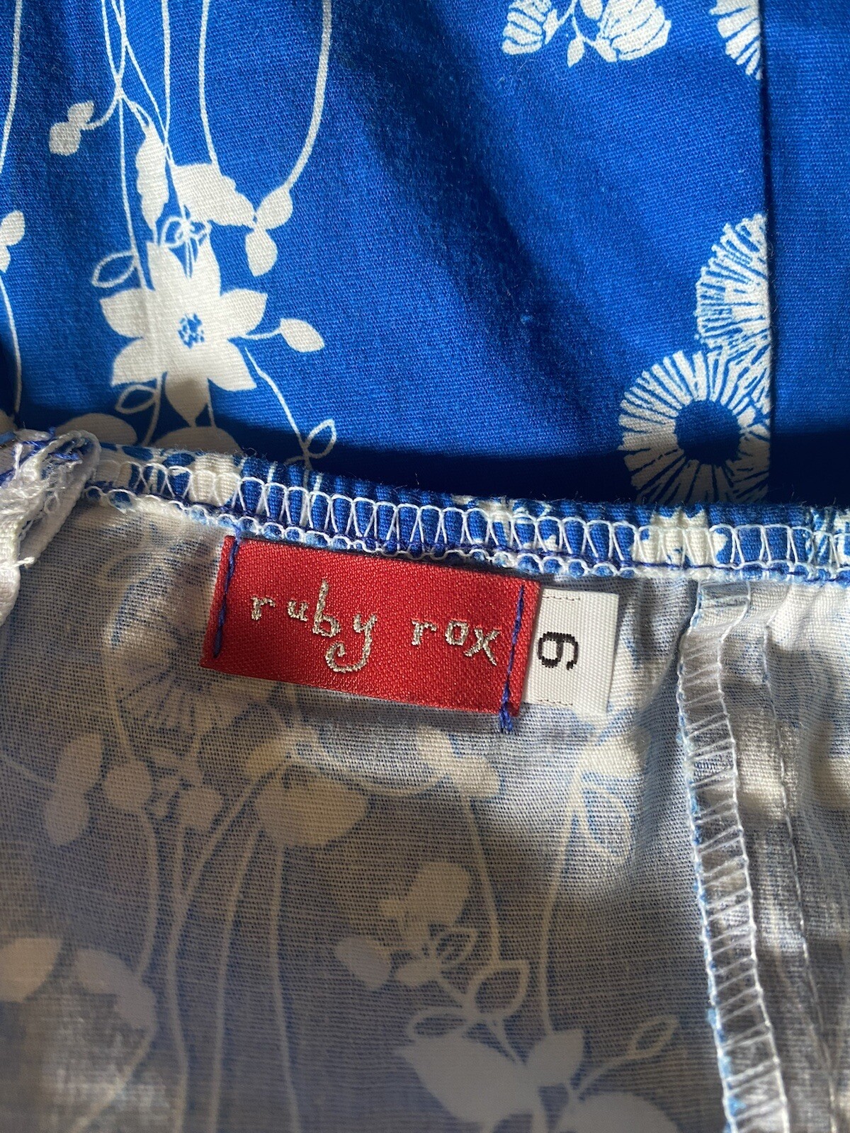 Ruby Rox Womens Junior Size 9 Strapless Floral Pr… - image 7