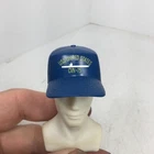 1/6 GI JOE HASBRO US NAVY CVN-75 U.S.S. HARRY S TRUMAN BLUE PLASTIC BASEBALL CAP