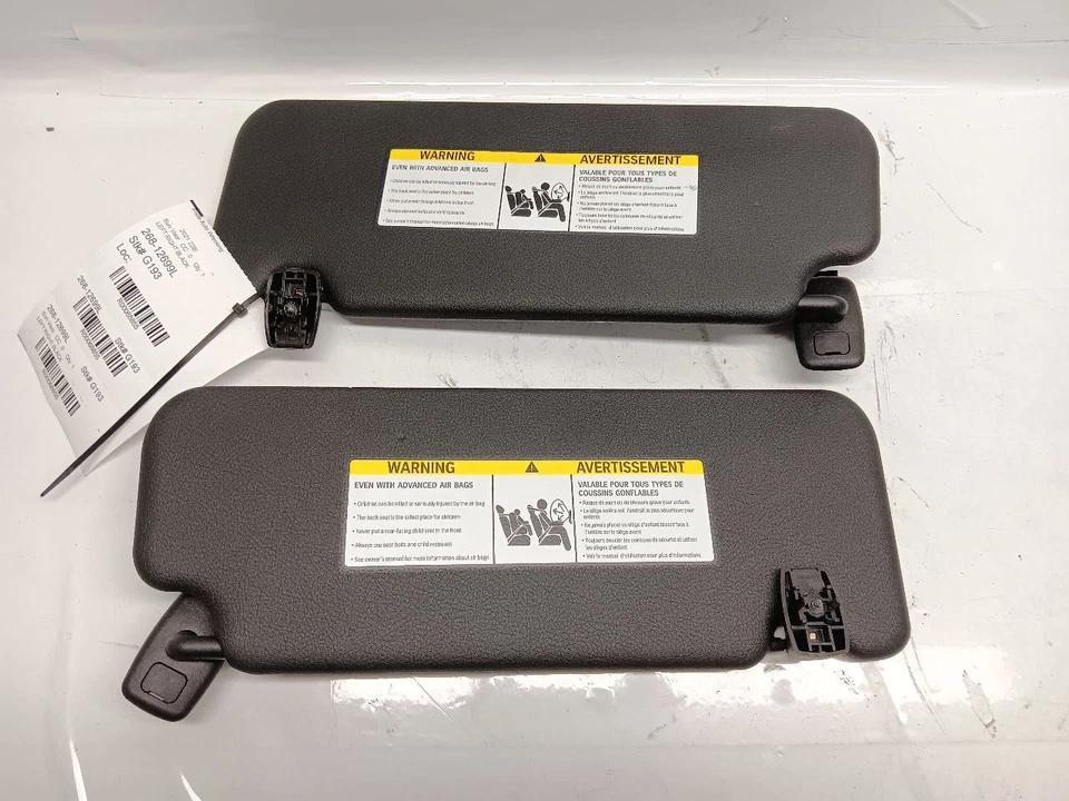 Sun Visor 黑色 2 件套遮阳板遮阳板黑色宝马 F44 GC 228iX M235iX 2020-2021 — 第 4/4 张图片