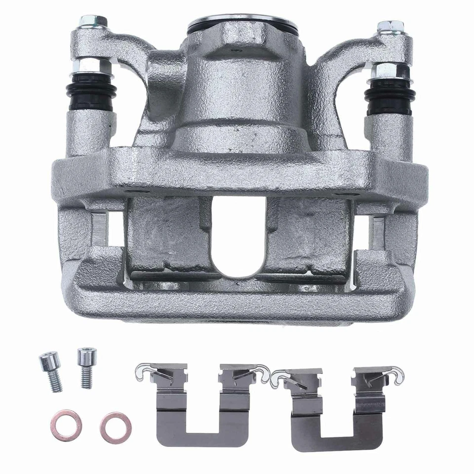 Пара задних тормозных суппортов с кронштейном для Acura TLX 2015-2020 L4 2,4 л V6 3,5 л - Изображение 2 из 4