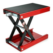 Motorbike Scissor Lift Jack Stand Lifter Table Motorcycle Bench Garage Workshop