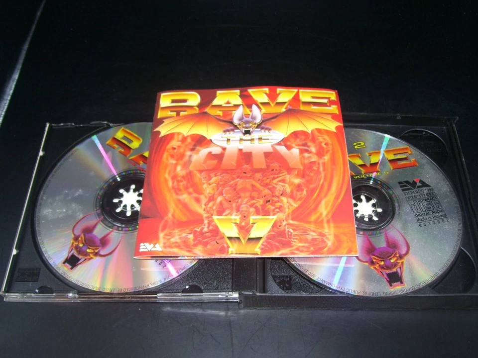 Rave the City V 5 * RARE 2 CD Holland Hardcore / Gabber 1994 * - Bild 2 von 3