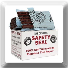 1 Box of 60 plugs. Safety Seal Tire Plugs tire repair brown, 4" Safety Seal *USA