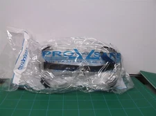 Protective Goggles pro safe Wraparound Clear Tint Plastic Lens Clear Fram