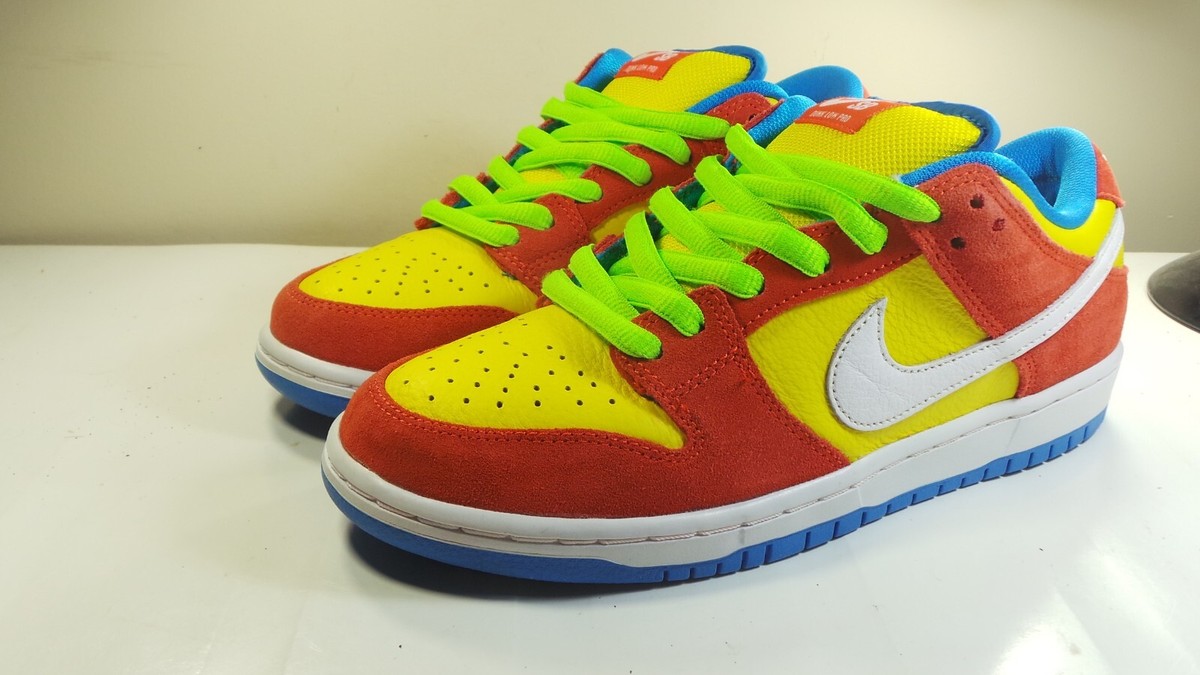 NIKE 2022 DUNK SB LOW BQ6817-602 BART SIMPSON AIR FORCE MAX