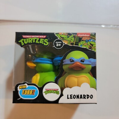 Teenage Mutant Ninja Turtles Leonardo Mini Tubbz Vinyl Duck Numskull 2024