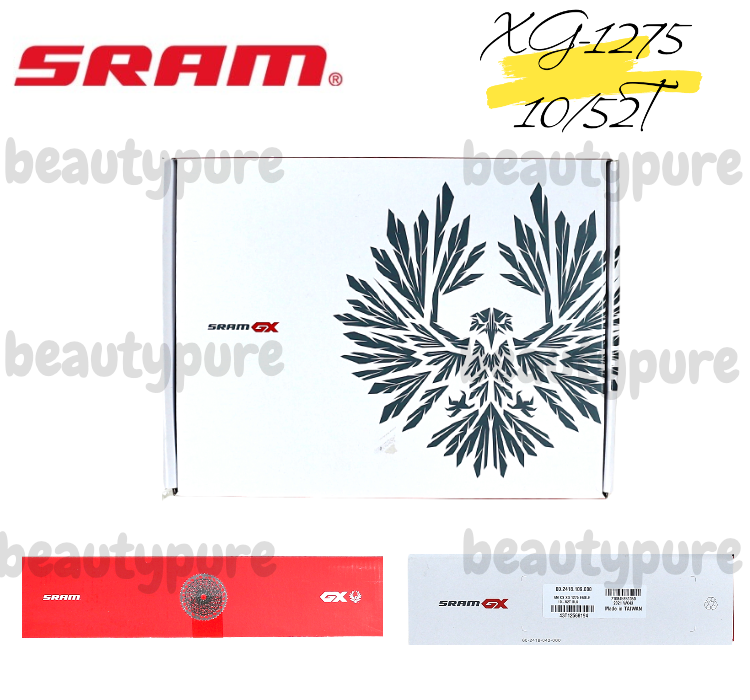 SRAM GX EAGLE 12spd XG-1275 10/52T Cassette NIB | eBay