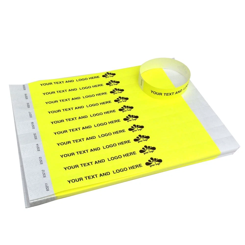 Custom cheap party wristbands
