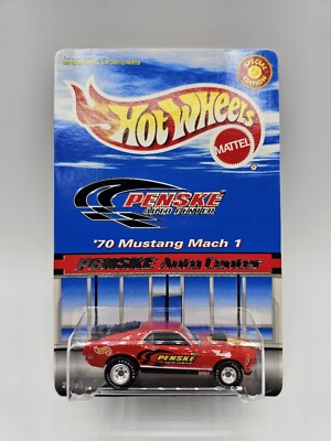 ホットウィール　マッスルカー　70 30th Hot Wheels Penske Auto Center '70 Mustang Mach 1 Special Edition