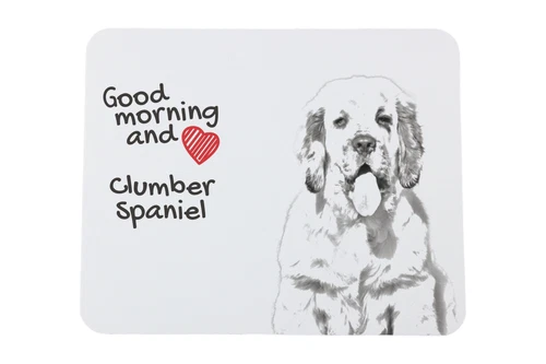 Clumber Spaniël muismat met hond Art-Dog