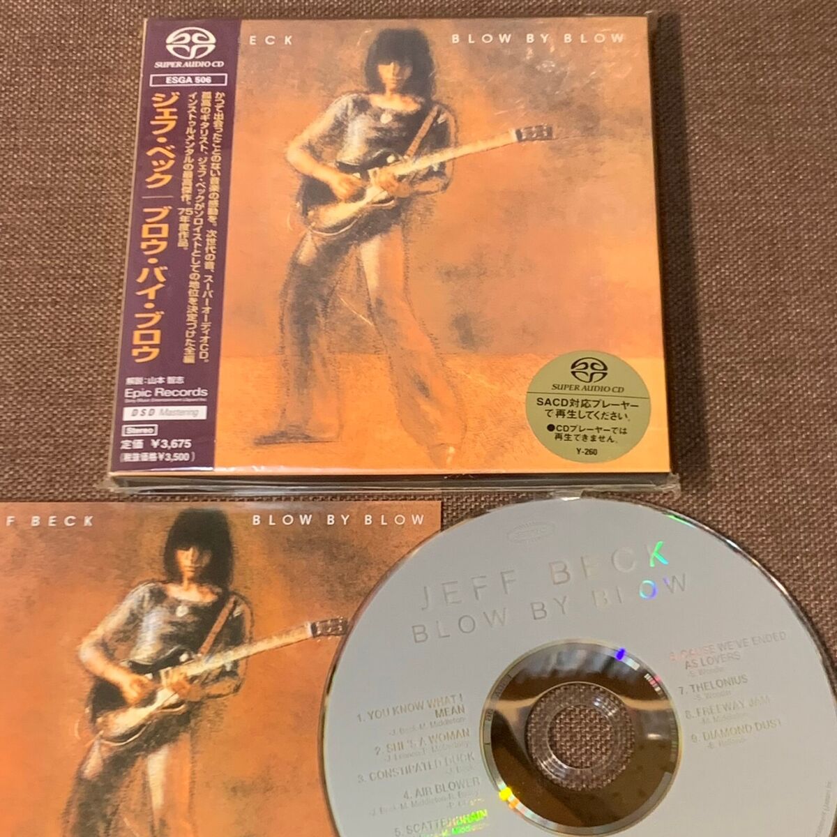 Jeff Beck Blow by Blow SA-CD Multi-Hybrid Edition Japan