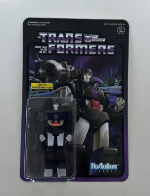 Super7 Transformers MC-12 GUN ROBO P-38 (Megatron) ReAction Figure MOC NEW!