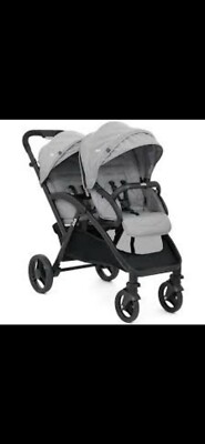 Joie Evalite Duo Double Tandem Baby Stroller Buggy -Grey Flannel