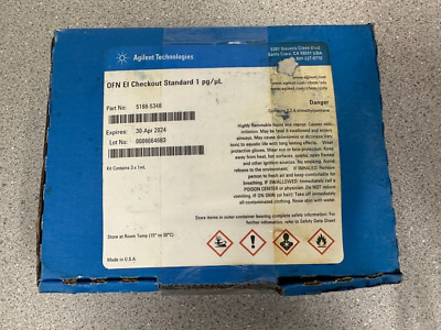 Agilent 5188-5348 GC/MS Performance verification standard