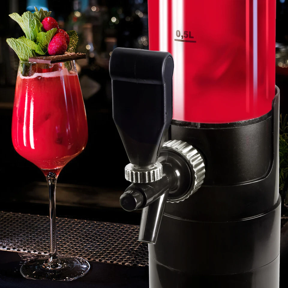 5L Biertower XXXL mit Zapfhahn Biersäule Zapfsäule Getränkesäule Trinksäule XL - Bild 2 von 4