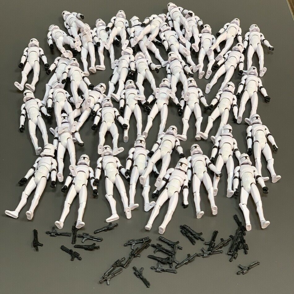 Figura de acción 10-100 piezas Star Wars No.5 Clone Trooper 3.75" Clone Wars regalo de Navidad