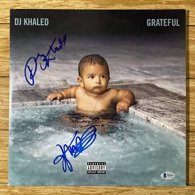 DJ Khaled signed Grateful 12