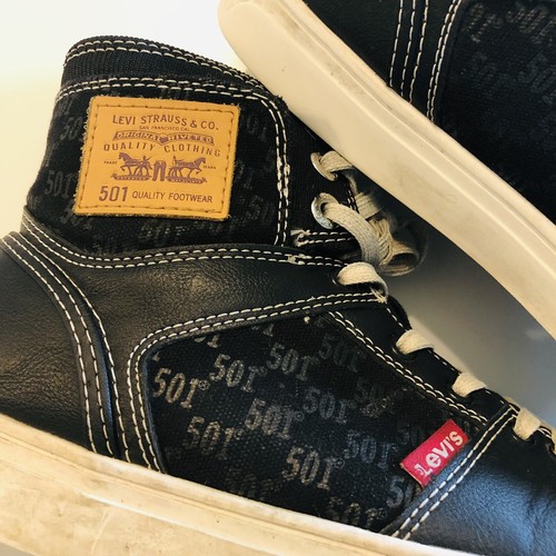 Levi's 501 Mason Hightop Patch Monogram 