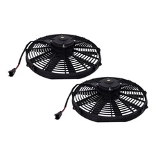 2X New 12V 14" Fan Puller 30101509 VA08AP51/C23A for SPAL Straight Blade Medium