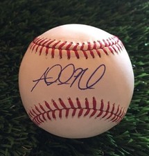 Addison Reed Signed OMLB Baseball MLB HOLO HZ099017 NEW YORK METS