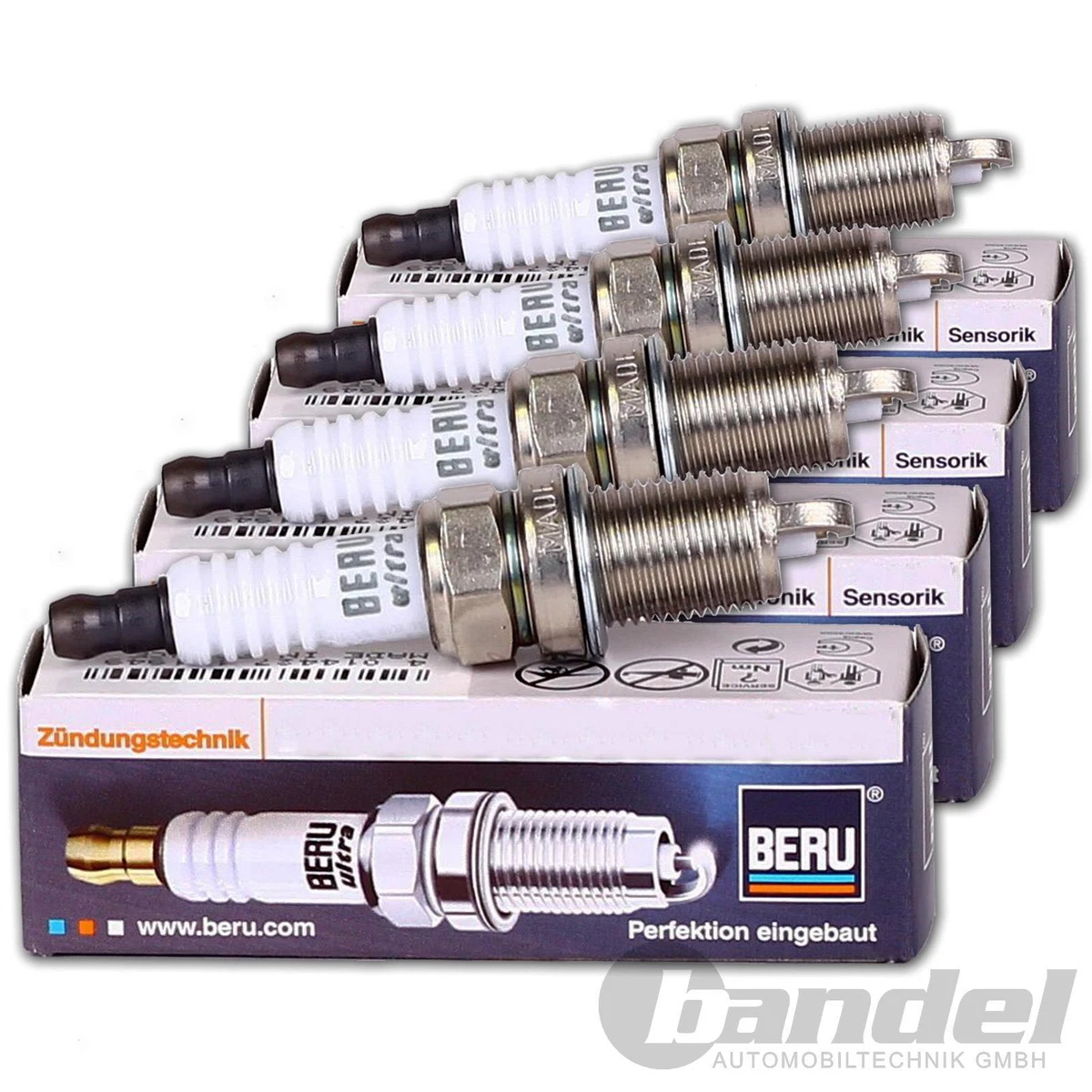 4x BERU ULTRA Zündkerze für AUDI A3 A4 A6 VW GOLF POLO PASSAT 