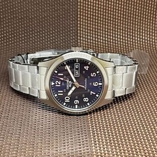 Seiko 5 Sports SRPG29K1 Military-style Blue Dial Automatic Analog Men's Watch 7