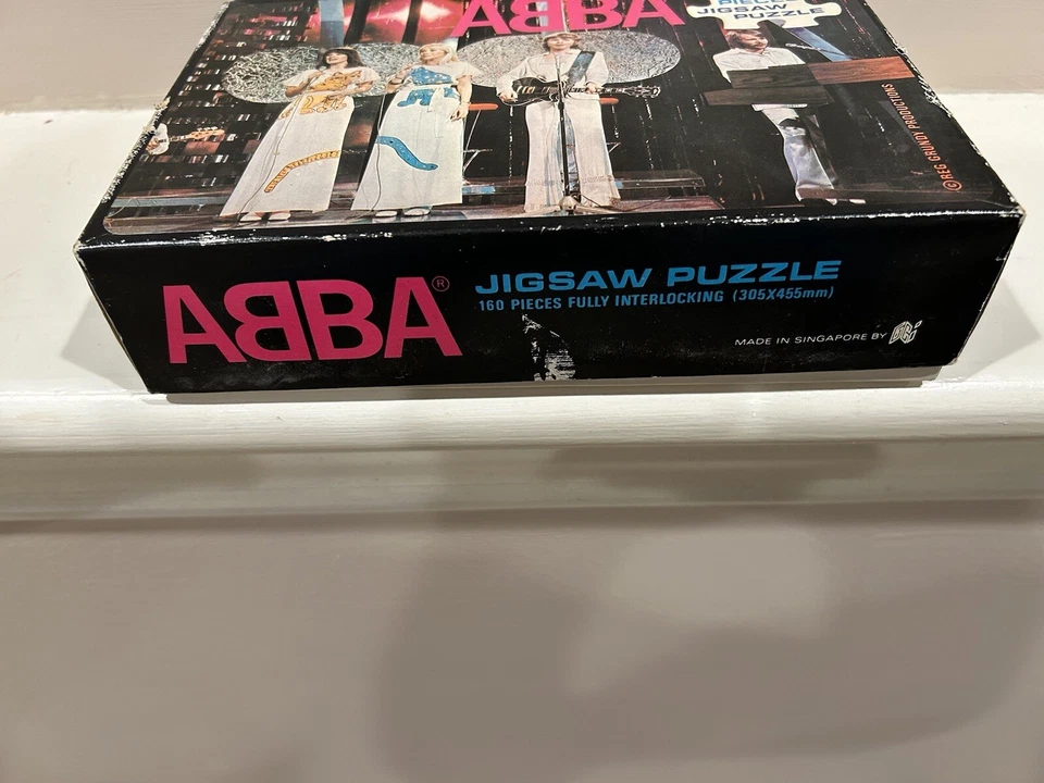 ABBA Vintage 160-PIECE Jigsaw Puzzle; MADE IN AUSTRALIA Circa '70's--VG+ shape - Image 2 of 4