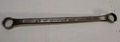 Challenger By Proto Offset Box Wrench 11/16 12 Point Wrench 6624