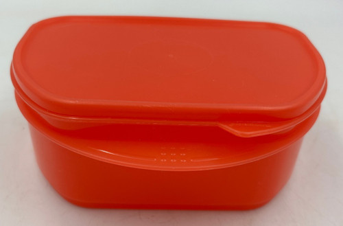 Tupperware Half Fridge Stackable Lunch Container #2797 - Red