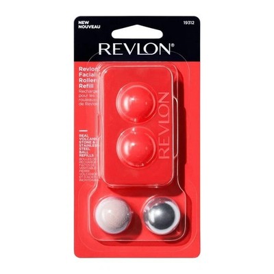 Revlon Volcanic Stone Facial Roller Refill Steel Balls Bulk 12 Pack