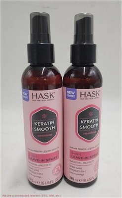 LOT OF 2!! Hask Keratin Protein 5-in-1 Leave in Spray