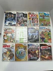 Wii games Huge Lot Of 12 Games Rock Band Pinball Six Flags Wii Fit Plus etc.