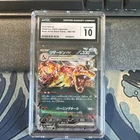 2023 Charizard EX 066/108 Holo Ruler Of The Black Flame Japanese CGC 10