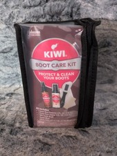 Kiwi Boot Care Kit Desert Suede Protector Cleaner Brush Eraser Block Cloth