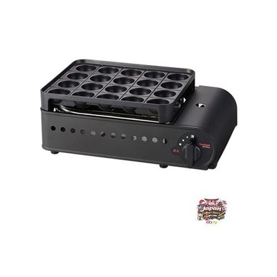 Iwatani Super Entako II Takoyaki Maker (Matt Black) - Made in Japan - CB-ETK-2