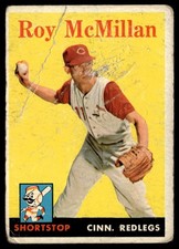 1958 Topps Roy McMillan (MK) Cincinnati Reds #360