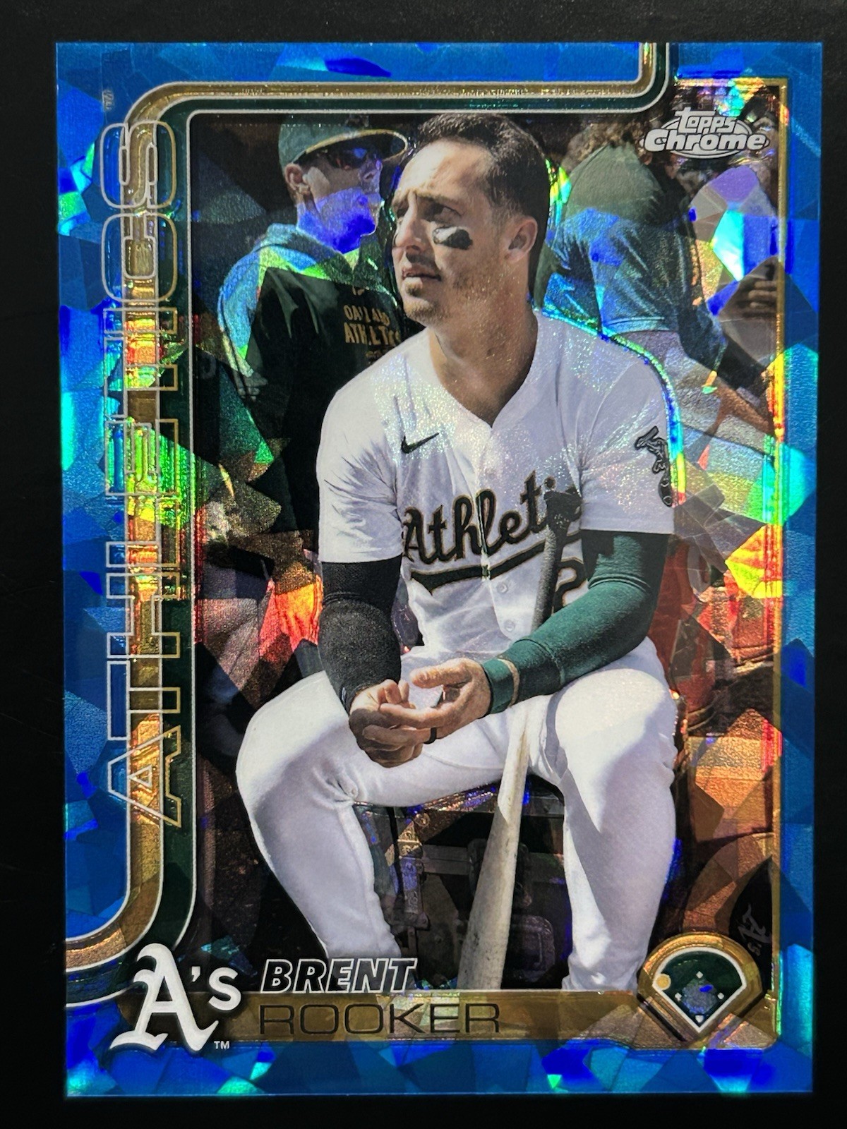 BRENT ROOKER 2025 TOPPS CHROME SAPPHIRE IMAGE VARIATION REFRACTOR
