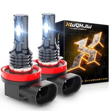 For Nissan Rogue 2008 2009 2010 2011 2012-2013 Fog Light Bulbs White 6000k US