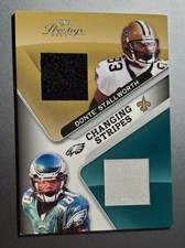 2007 Playoff Prestige DONTE STALLWORTH Changing Stripes Materials /250 #CS-4