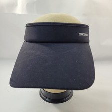 COOL SUMMER Visor Hat Women's Navy Blue Adjustable Sun Protection Activewear